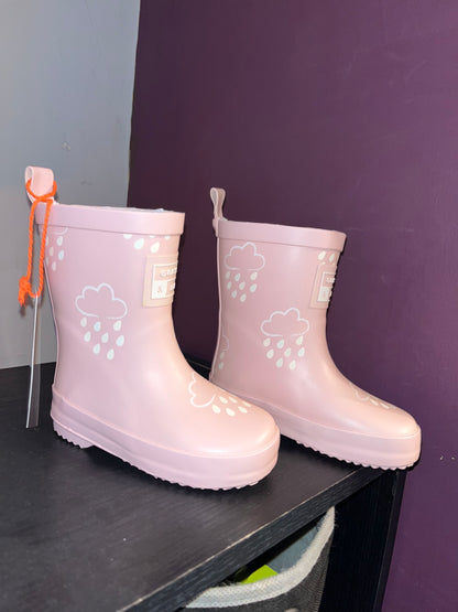 Pink wellies