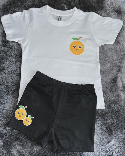 Fruit shorts sets