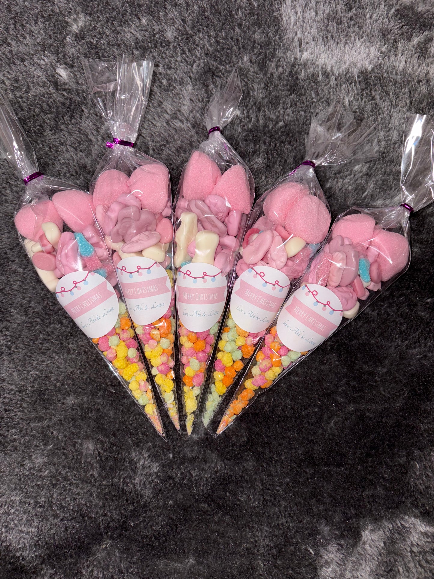 Pink Sweet cones