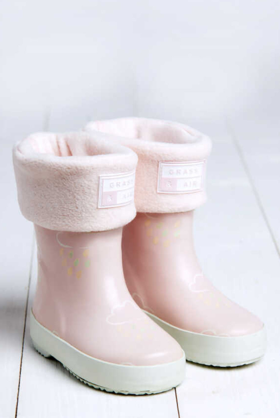 Pink wellies