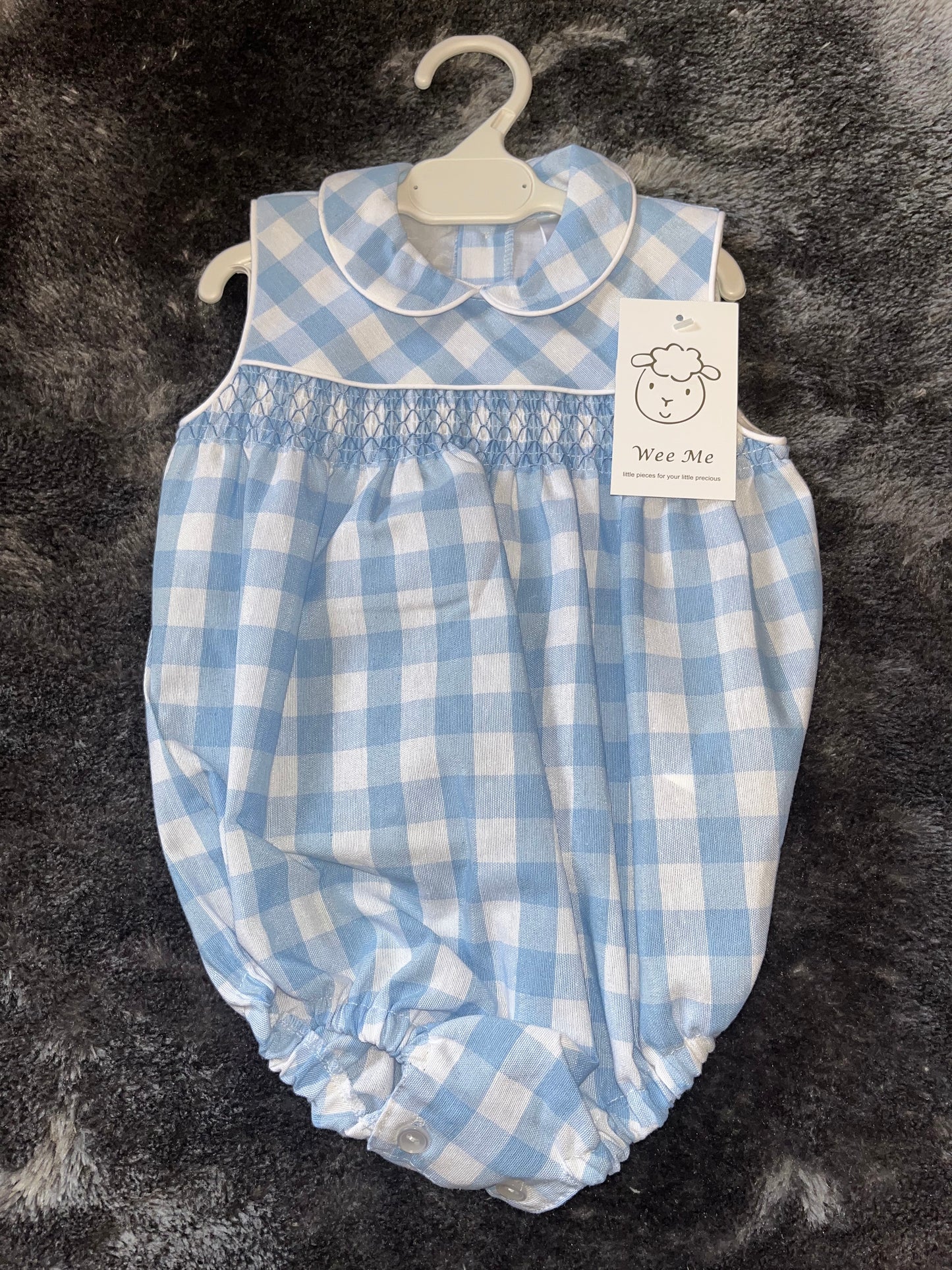 Boys Checked romper